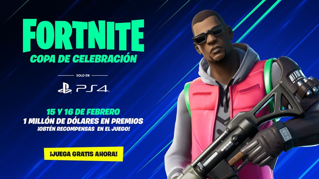 Fortnite Copa de Celebración, Solo en PS4