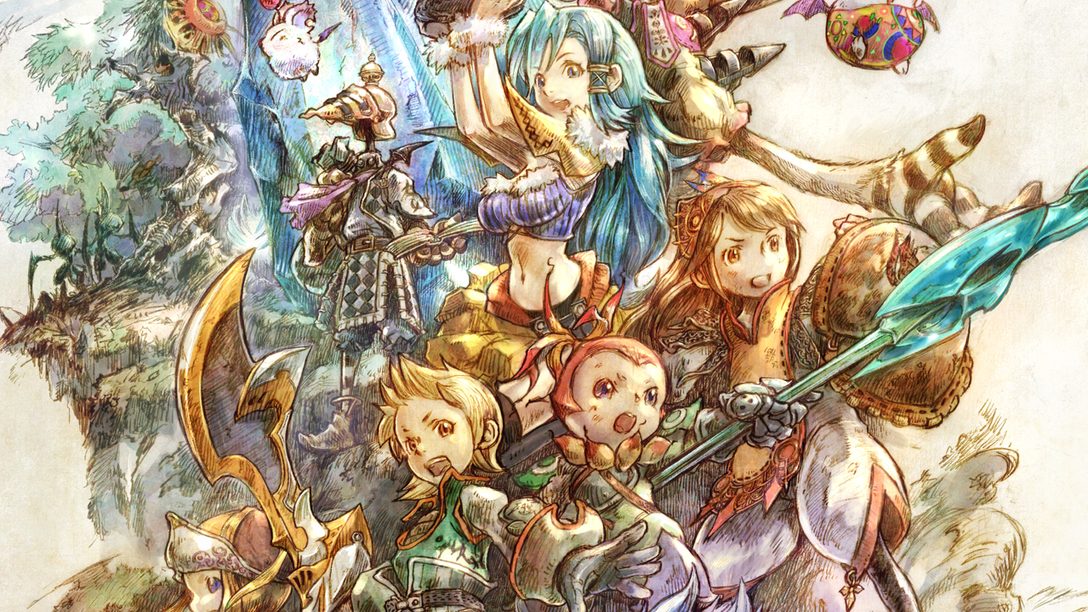 Da una visita guiada por el hermoso arte conceptual de Final Fantasy Crystal Chronicles Remastered Edition