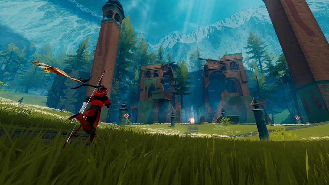 Construyendo el vasto y misterioso mundo de The Pathless, espéralo el 12 de noviembre en PS4 y PS5