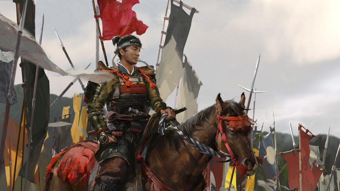 Desde la brocha a la hoja: el proceso del arte conceptual detrás de Ghost of Tsushima