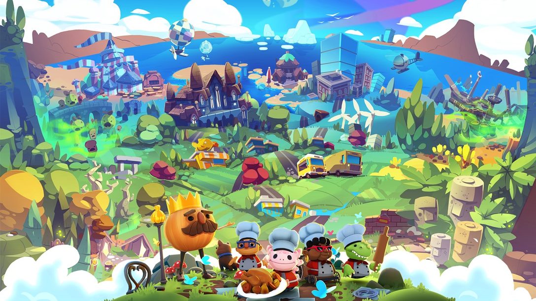 Así es como el control inalámbrico DualSense te sumerge en el caos de la cocina de Overcooked! All You Can Eat