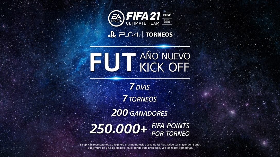 Haz el saque del Año Nuevo con FUT en los torneos de PS4