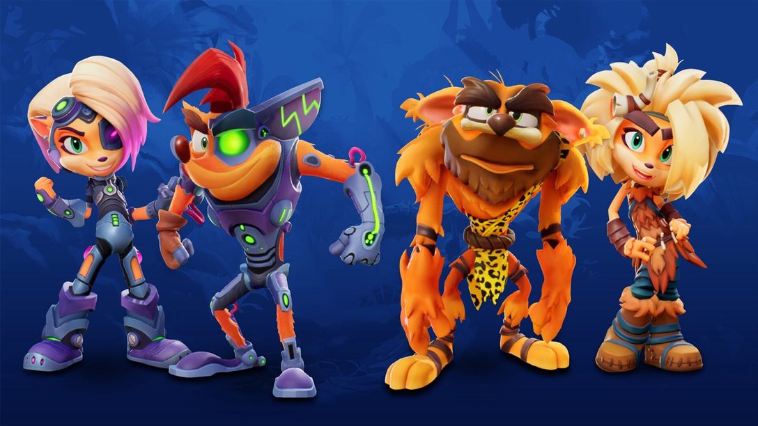 Los desarrolladores de Crash comparten sus 10 skins favoritas para celebrar la llegada a PS5