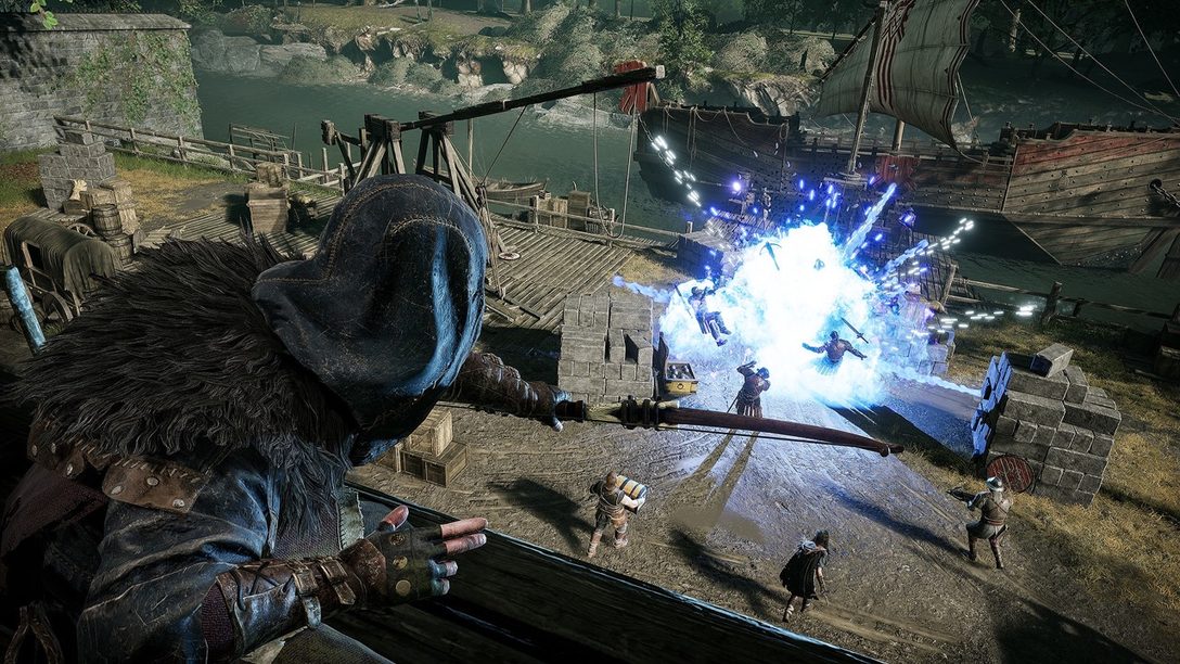 Aprovechando las funciones del control DualSense en Hood: Outlaws & Legends