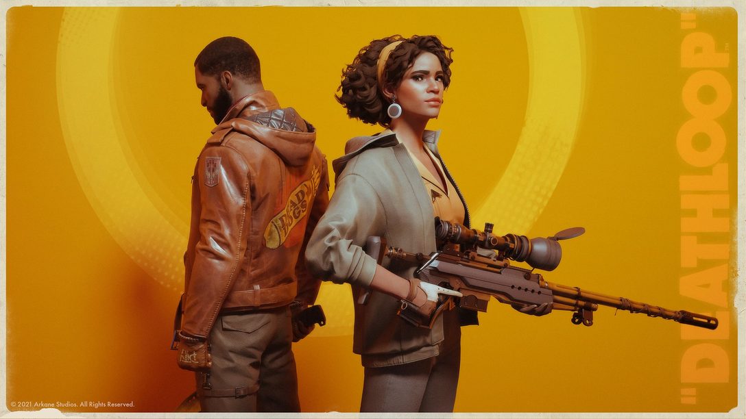Diseño de Colt y Julianna de Deathloop