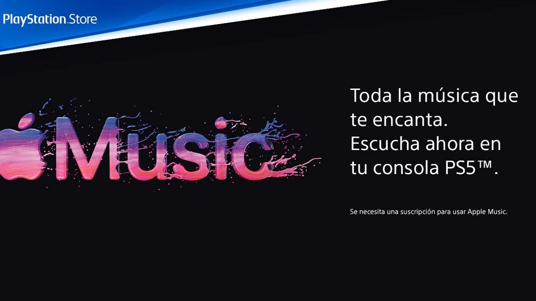 Apple Music se lanza para PS5 hoy