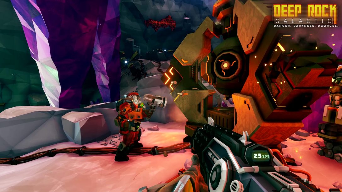 Diseñando nuevas armas para Deep Rock Galactic con el control DualSense en mente