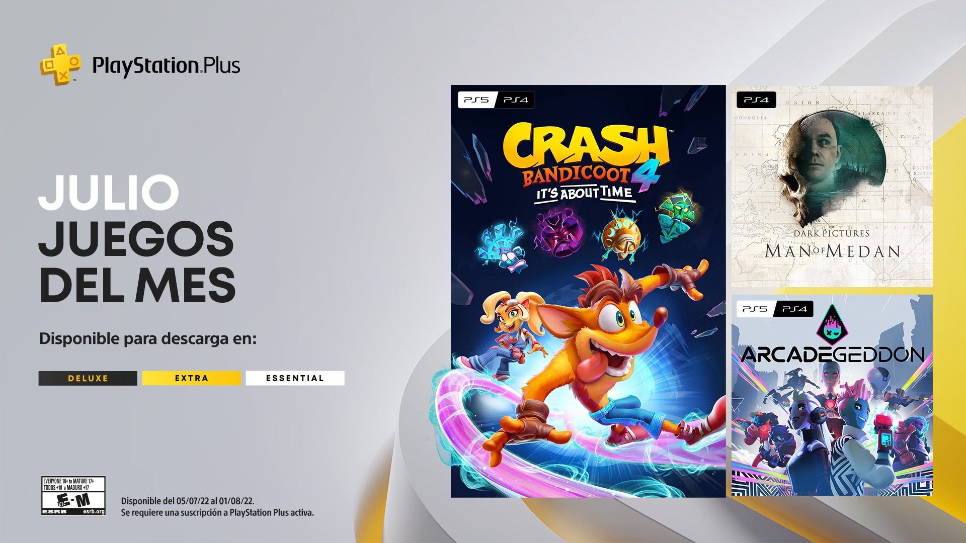 PlayStation®Plus  Cientos de juegos para descargar y jugar