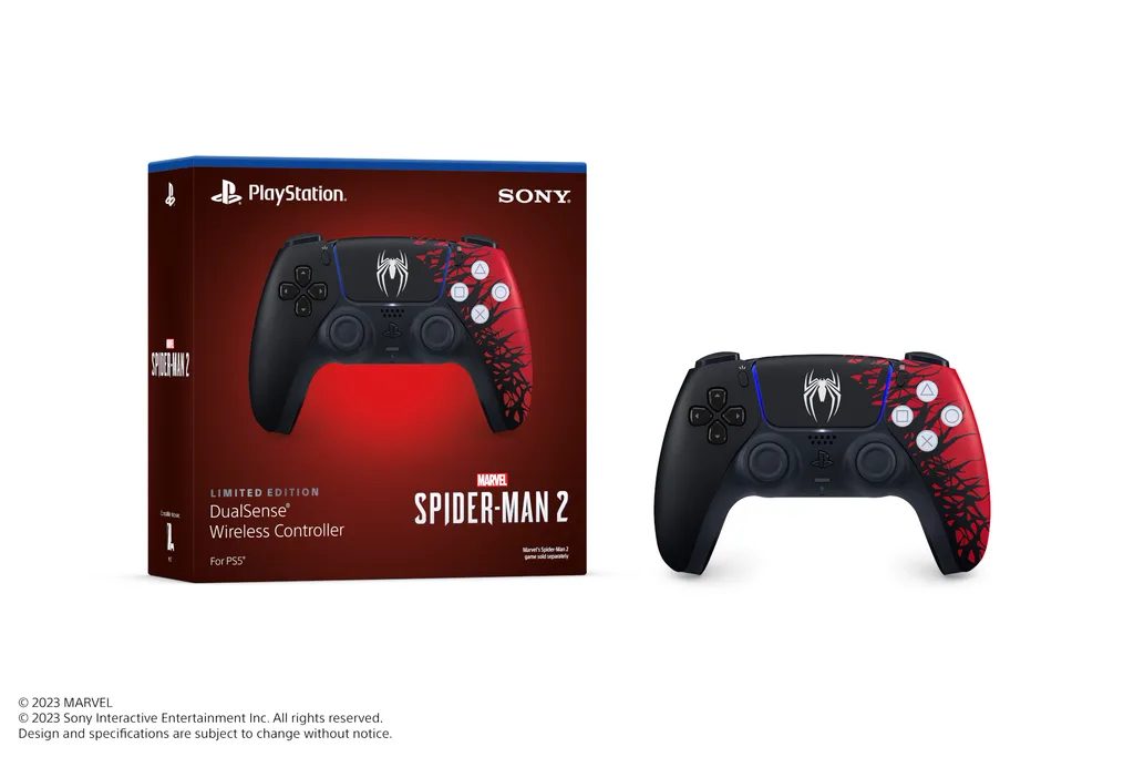 Nuevas carcasas limitadas de PS5 para Spider-Man 2, creadas por