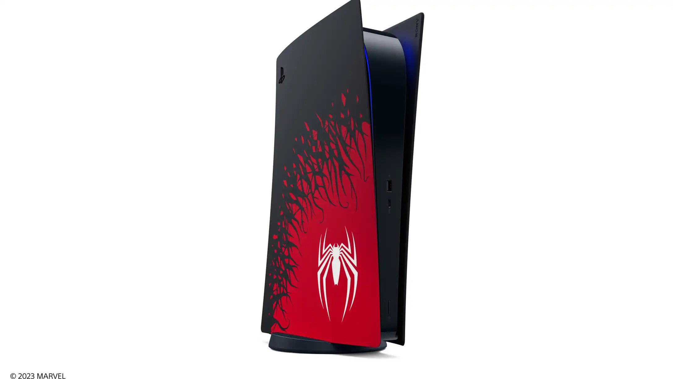 Nuevas carcasas limitadas de PS5 para Spider-Man 2, creadas por