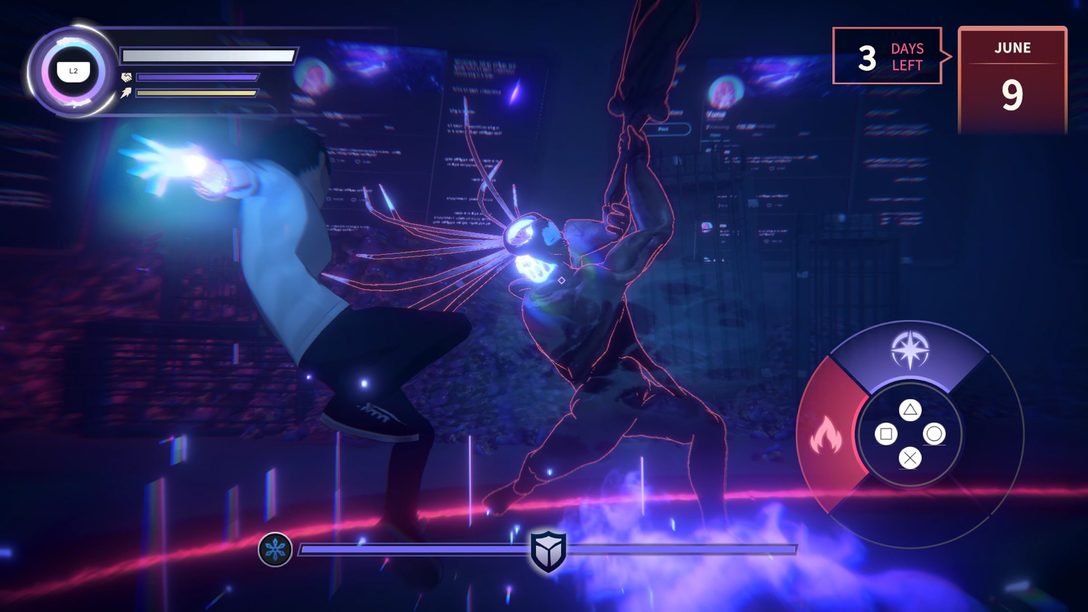 La batalla del jefe Hacker infectado de Eternights: gameplay de combate revelado