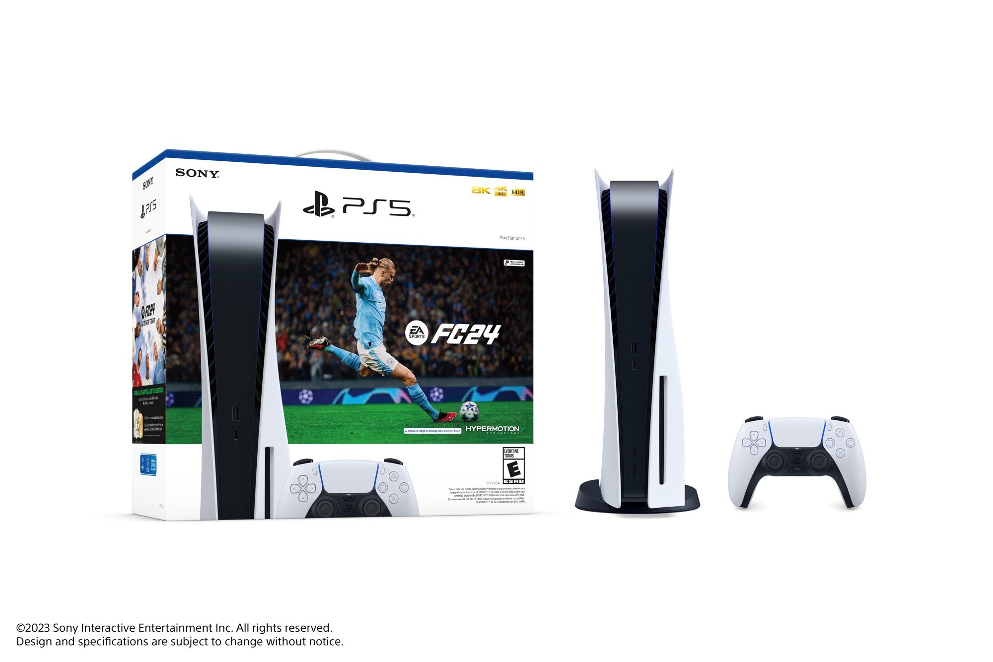 Estrenar la PlayStation 5 junto a EA Sports FC 24 ahora cuesta 120