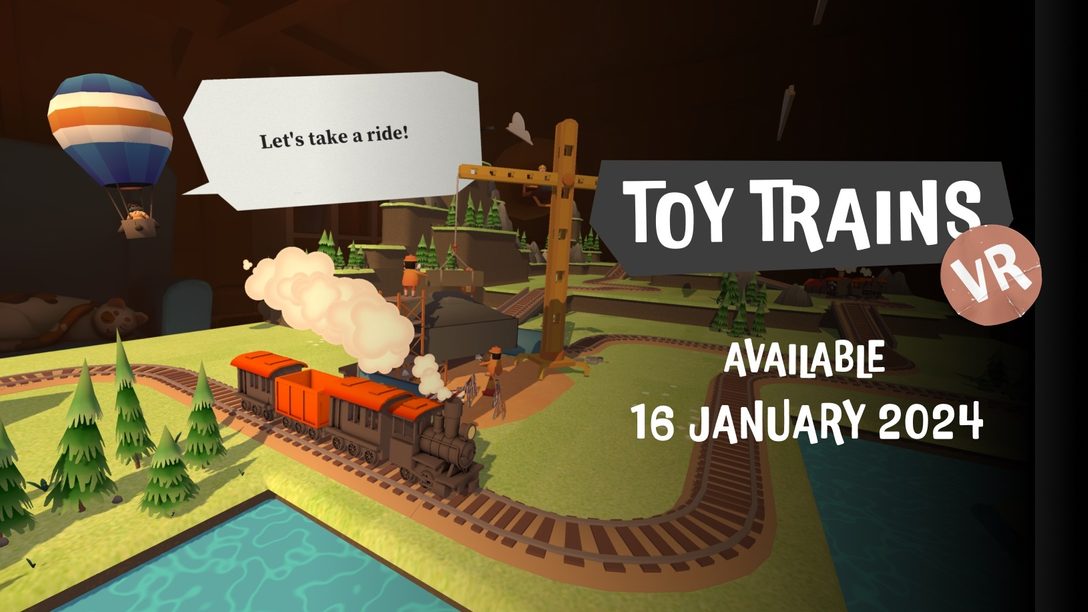 Toy Trains es un nuevo juego de construcción de ferrocarriles en miniatura para PS VR2 de los desarrolladores de Superhot VR, disponible el 16 de enero.