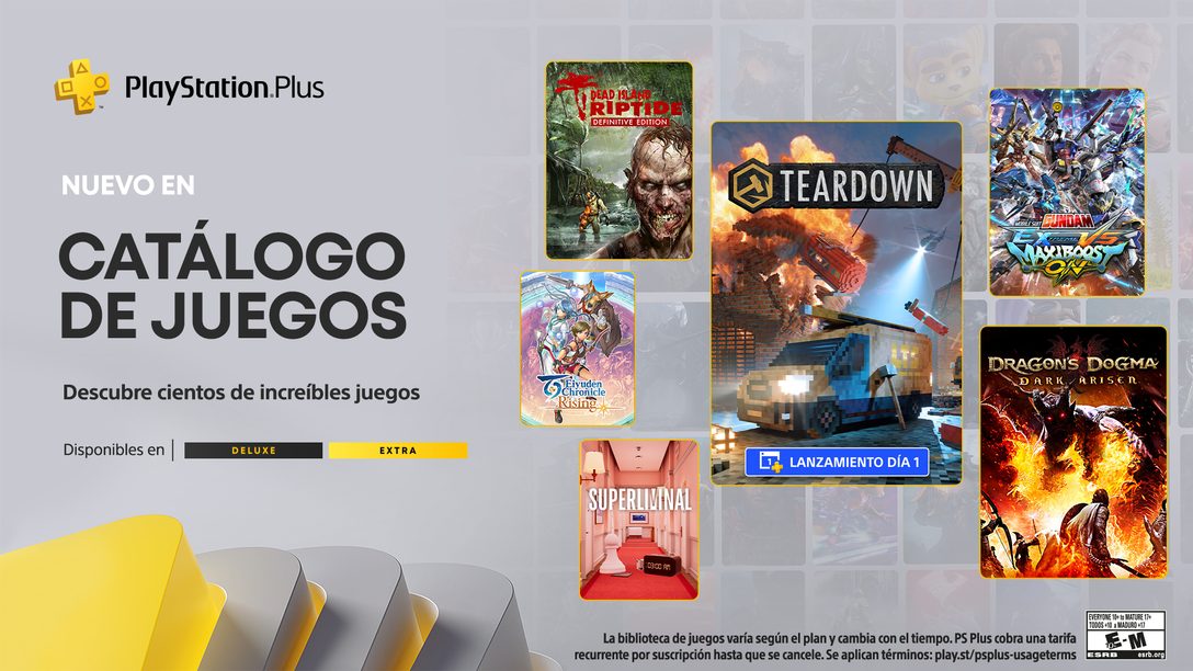 Catálogo de juegos de PlayStation Plus para noviembre: Teardown, Dragon’s Dogma: Dark Arisen y más