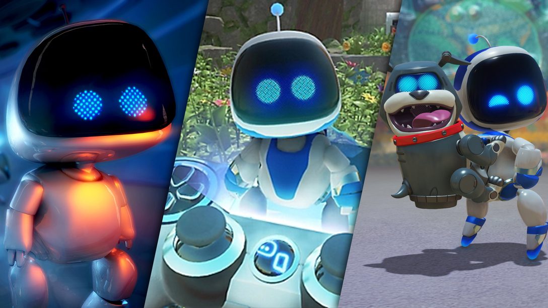 La evolución del adorable diseño de Astro Bot