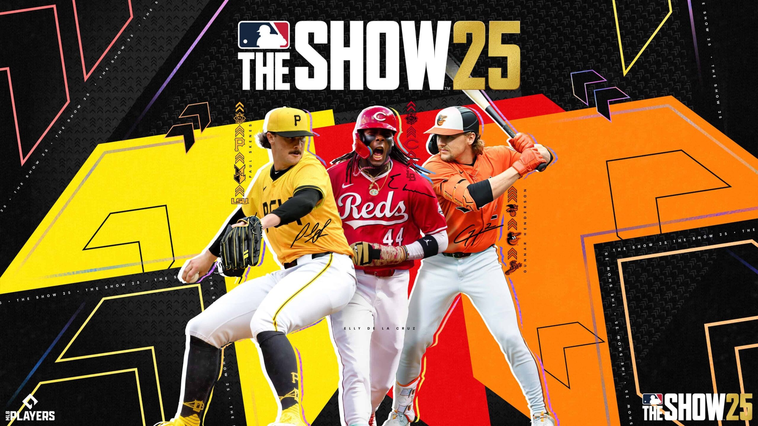 ¡Paul Skenes, Elly De La Cruz y Gunnar Henderson son los atletas de la portada de MLB The Show 25! 