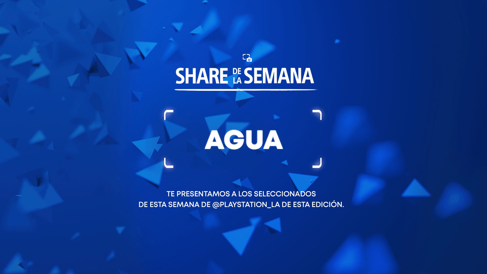 Share de la Semana: Agua