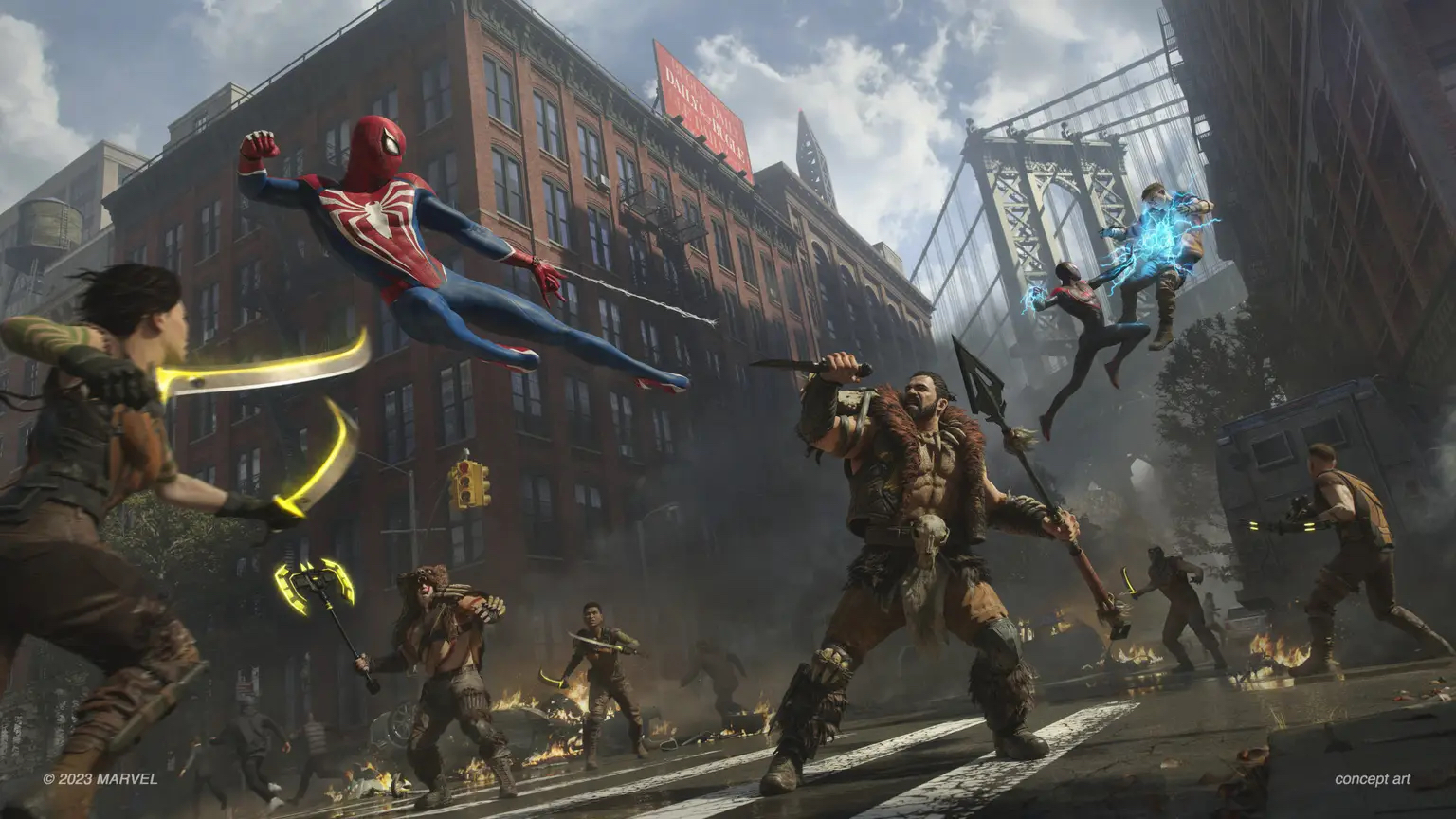 Jogo Marvel's Spider Man 2 PS5 Novo - Fazenda Rio Grande